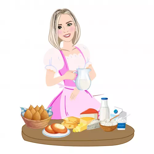 Молочная девочка